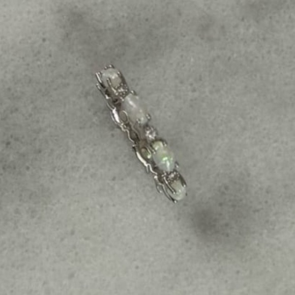 Silver Opal Crystal Pave Princess Ring 

Brand New

Size 6 - Picture 5 of 5